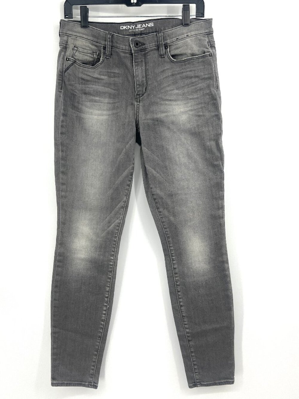 DKNY Jeans City Ultra Skinny Gray Wash Jeans Women's 6
